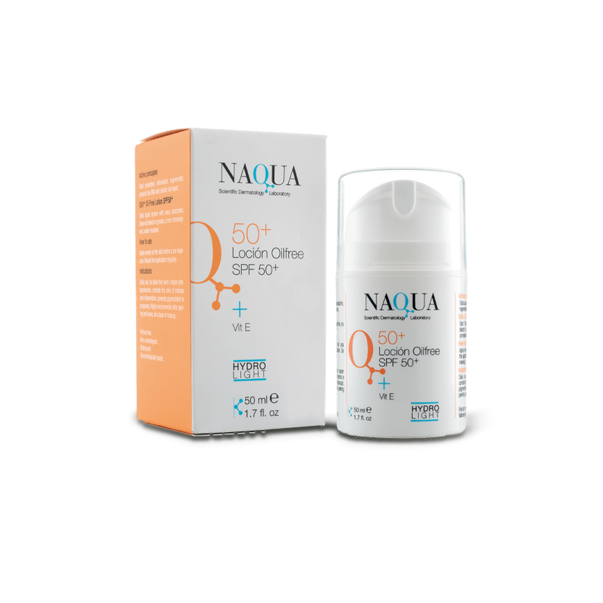 Naqua Q50+ Lotion Oilfree SPF50+